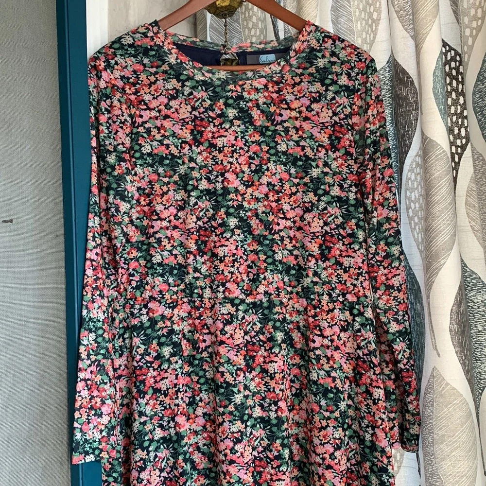 ✨ Anthropologie Fiona Maxi Dress Sz MP - Picture 6 of 11